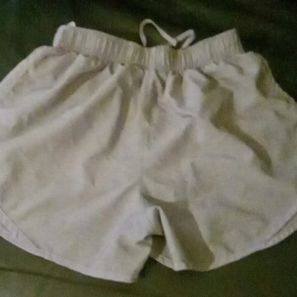 Nike Kids Light Gray Athletic Shorts